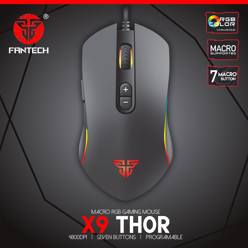 C_   Fantech Gaming Mouse X9 THOR Standart Macro