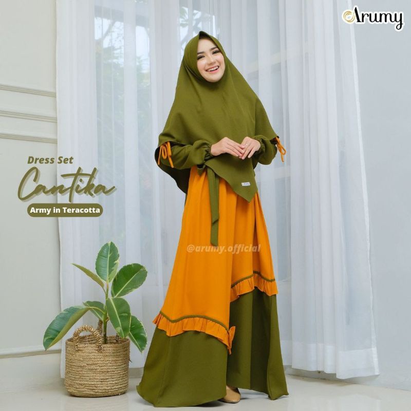 Cantik dress set original by arumi