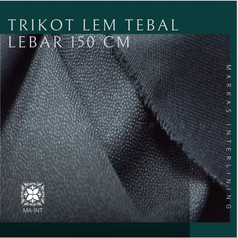 Trikot Lem Tebal Wafel Waver Kufner Untuk  Blazzer Dan Jas