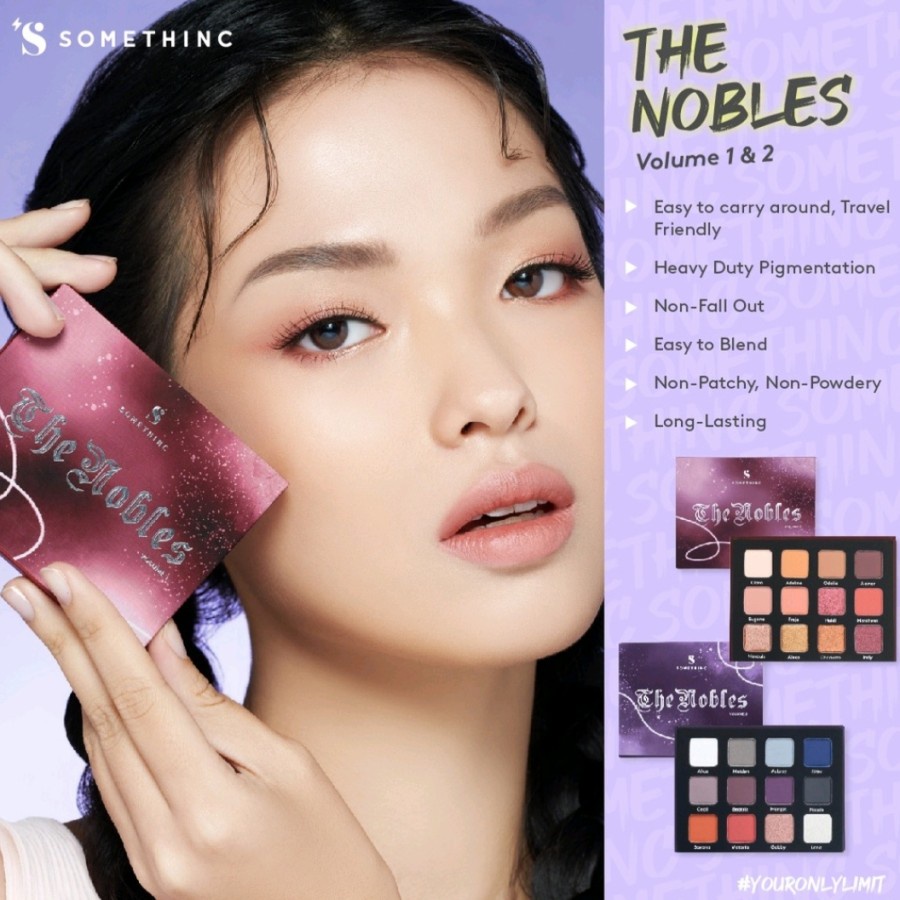 ★ BB ★ SOMETHINC THE NOBLES Eyeshadow Palette - Volume 1 - Volume 2