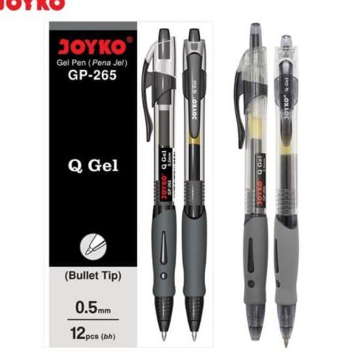 

Serbu Voucher PULPEN GEL JOYKO Q Gel GP-265 / PULPEN JOYKO 0.5 mm [12 pcs]