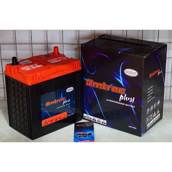 Jual Aki EMTRAC Plus - NS40Z/ 42B20R (Garansi 12 Bulan) | Shopee Indonesia