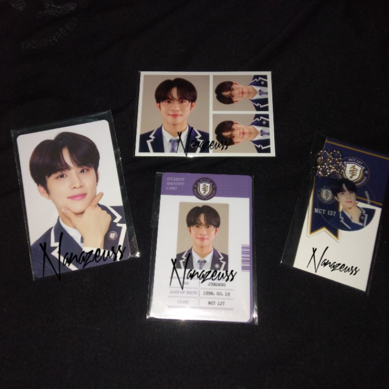 back to school nct 127 jungwoo pc b2sk b2s jungwoo set