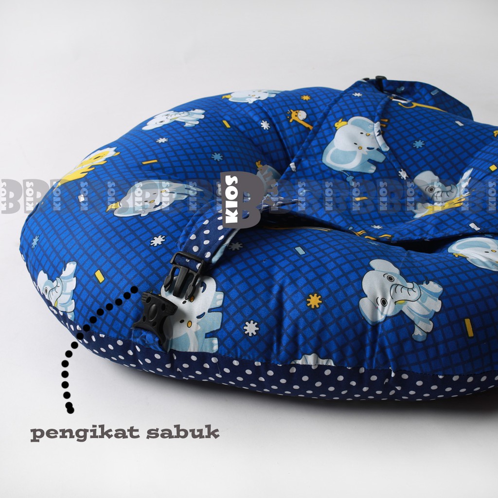 FREE BANTAL PEYANG!! KASUR BAYI SAFETY BELT DILENGKAPI DENGAN SABUK GESPER  / TEMPAT TIDUR BABY SET