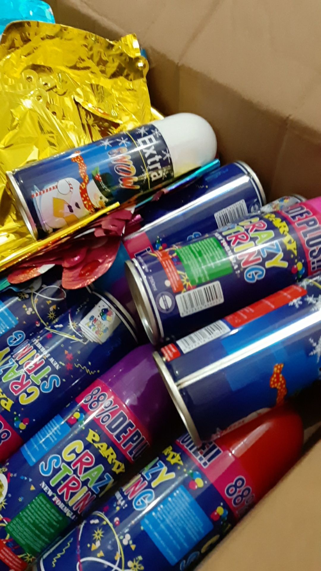 Party Spray / Semprotan String / String Spray / Snow Spray / Semprotan Salju