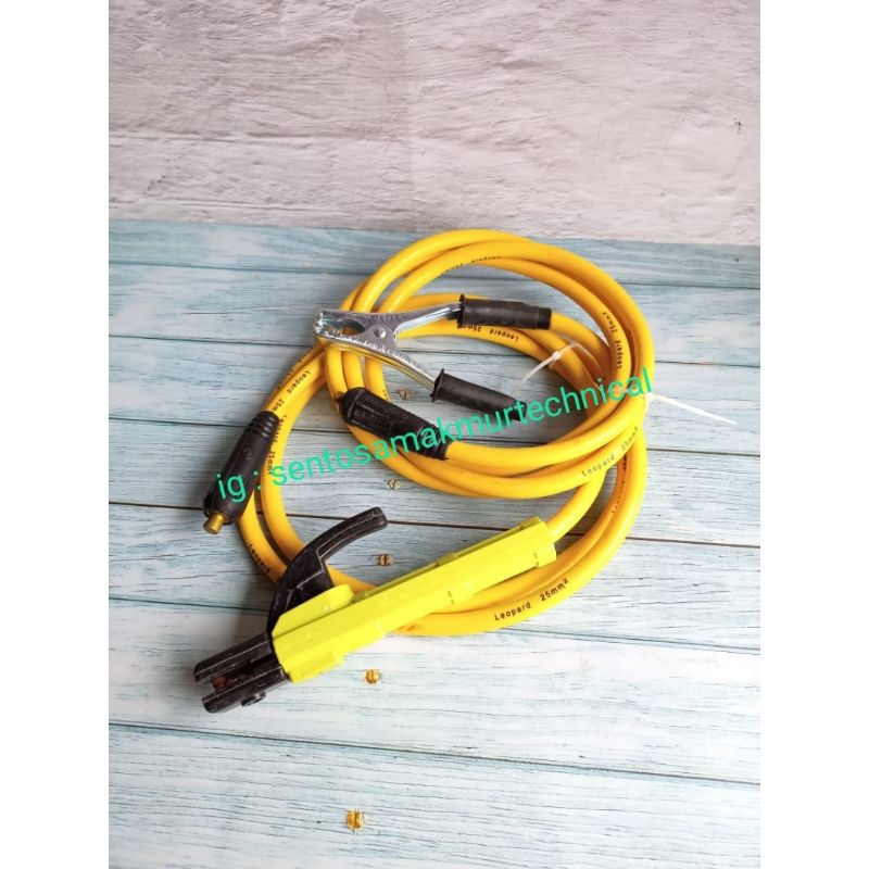 TITAN 2 M Kabel Las Set Stang Tang Las Massa Bumi 200 A 2m