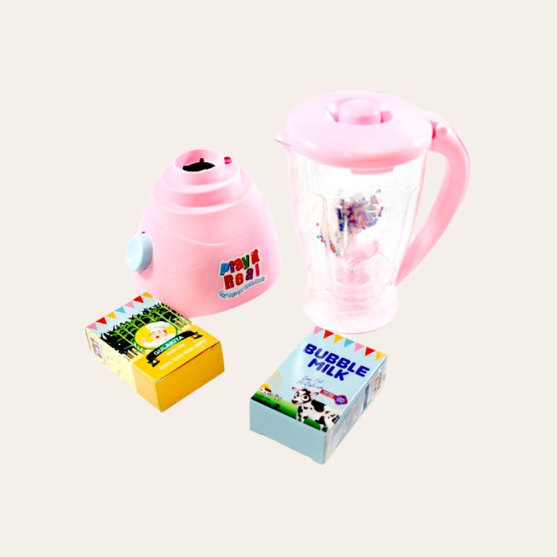 Mainan Anak Play IT Real Bubble Juicer Mainan Blender Juicer Bubble Anak