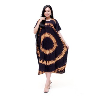 Hommy Dress Daster  Lowo BUSUI jumputan  Batik  Mahasya 