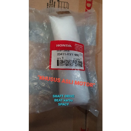 AHM SHAFT DRIVE, GEAR TRANSMISI, AS PULI DEPAN, ORIGINAL ASTRA, beat karbu, spacy. spare part motor 