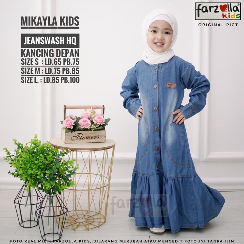MIKAYLA DRESS KIDS by Farzolla