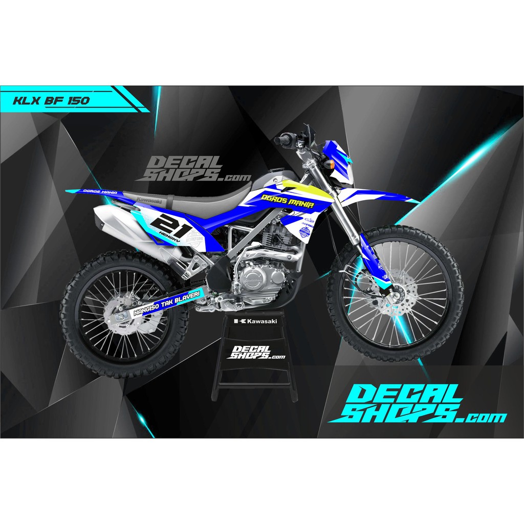 decal klx bf keren decal klx bf simpel decal klx bf gold decal klx emas