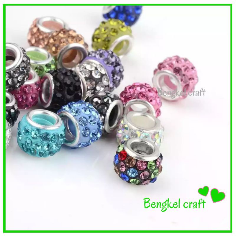 5pcs Bahan Gelang tali kawat wire rope boldis boladisco mainan Pandora