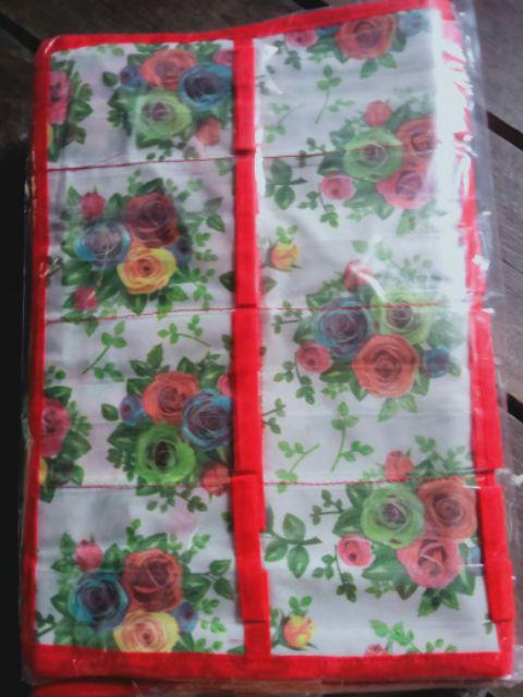 Cod Jnt Promo Murah Rak Gantung 5in1 Motif Resleting Kwalitas Terbaik