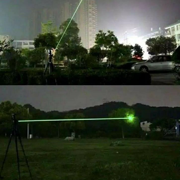 ☉ Green Laser 303 / Senter Laser Hijau Jarak Jauh ✱