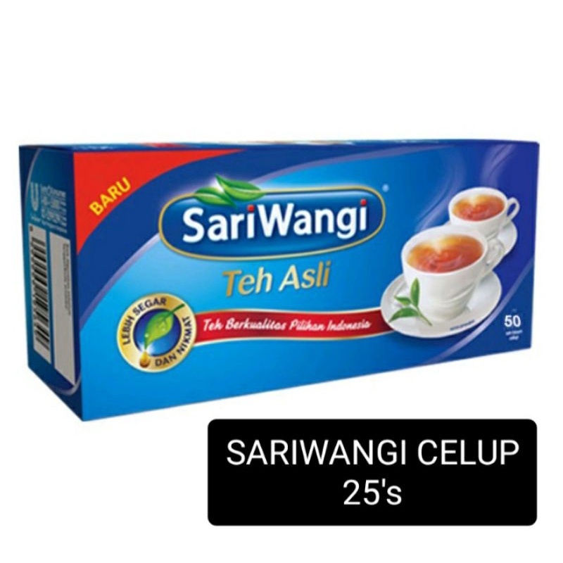 

SARIWANGI TEH CELUP 25's EXPIRED 2024