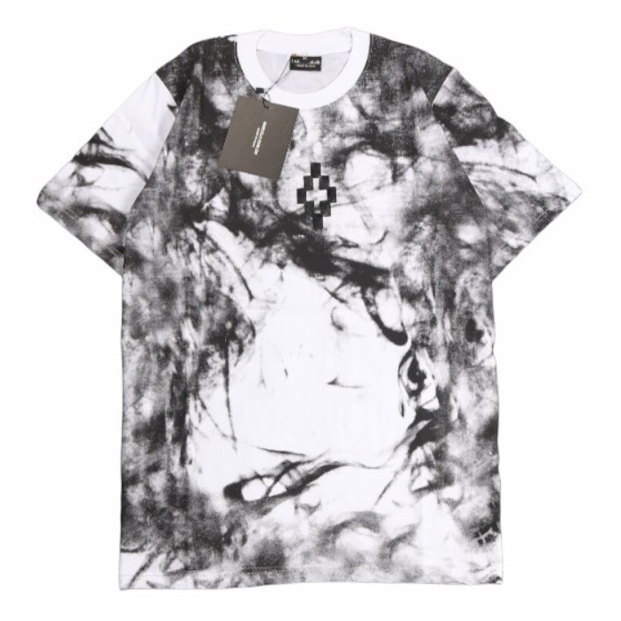 Kaos Marcelo Burlon Smoke Effect Putih