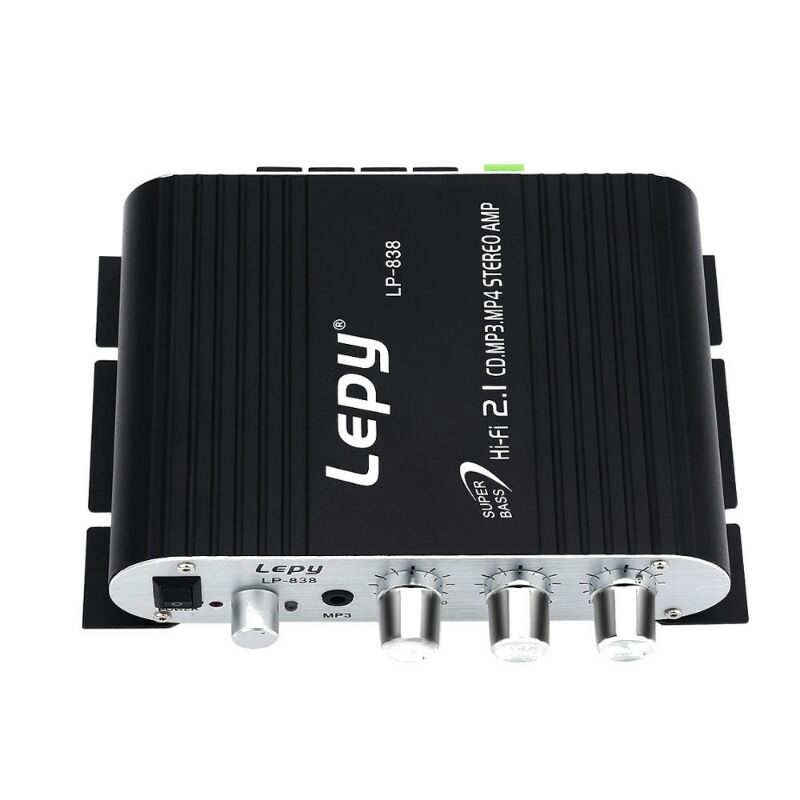 Lepy HIFI Stereo Amplifier Treble Bass Booster - LP-383 - Original