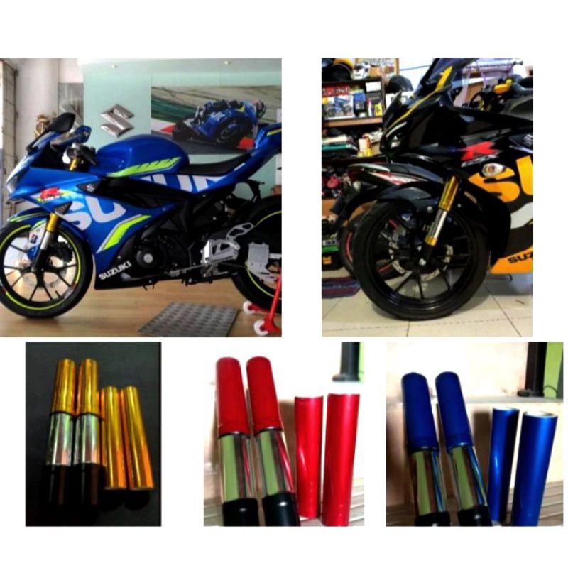 Cover Shock USD GSX 150R, Cover shock  depan gsx model atas bawah