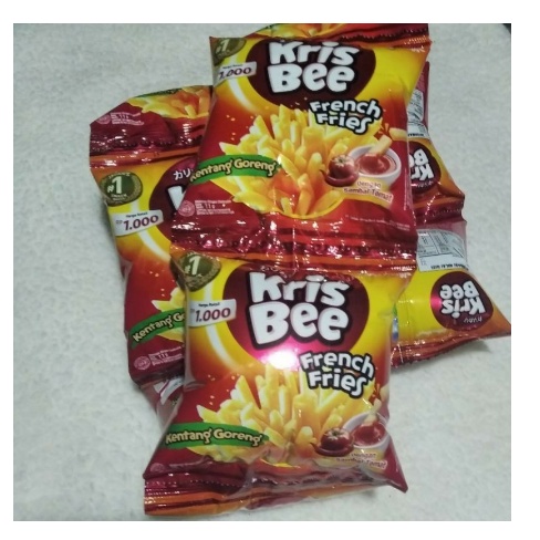 SNACK FRENCH FRIES KRISBEE / 1 RENCENG ISI 10 PCS