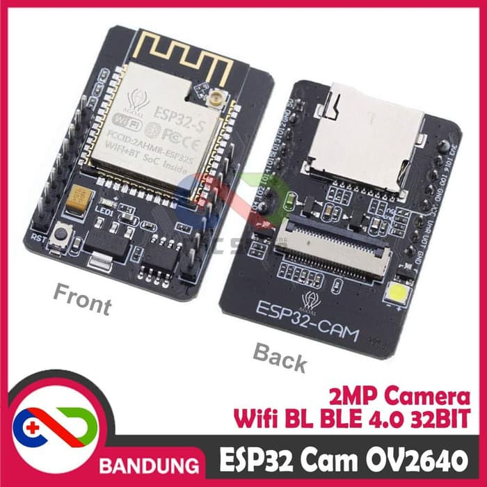 ESP32-CAM MODULE CAMERA OV2640 2MP ESP32 CAM WIFI+BLUETOOTH 4.0 32BIT