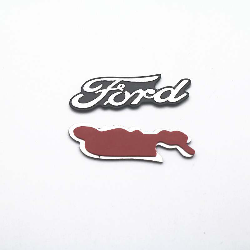 4pcs Stiker badge 3d Bahan aluminum Untuk speaker Ford Fiesta Ranger Ecosport Focus Everest