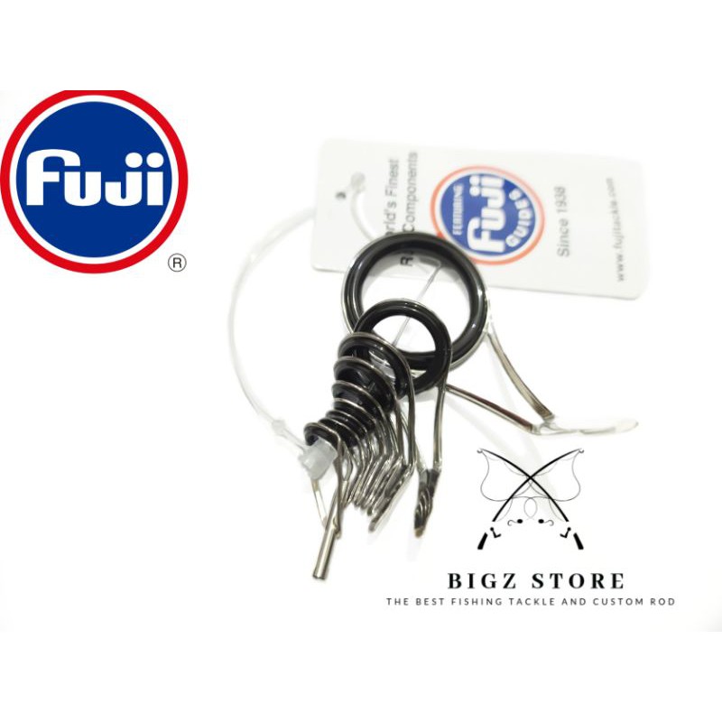 RING GUIDE FUJI LVOG SET 9 PCS ORIGINAL KOLONGAN BAHAN CUSTOM JORAN MAMARIT OSEG ROD TERMURAH