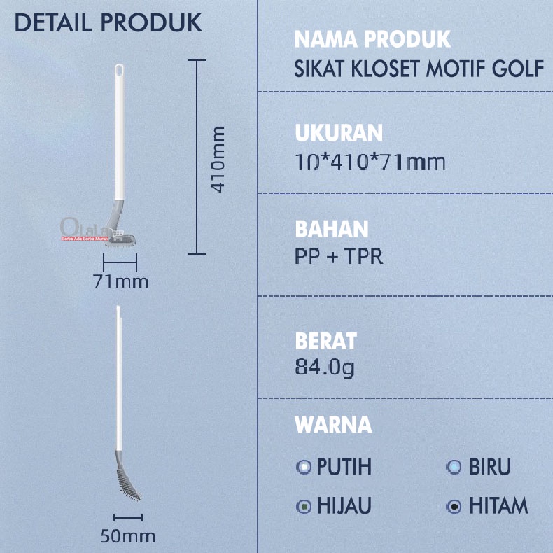 SIKAT PEMBERSIH KLOSET MOTIF GOLF OLL-0813