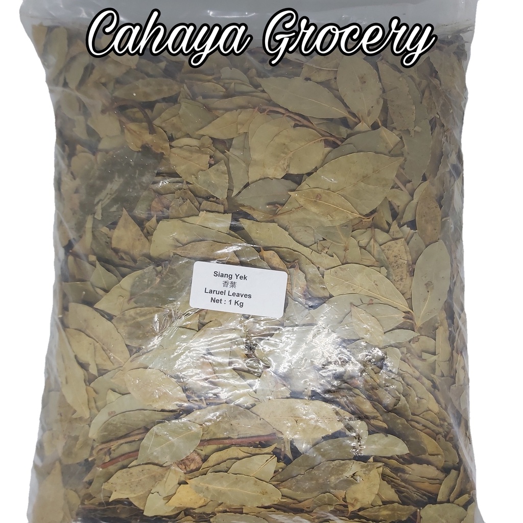 

Daun Xiang Ye / Bay Leaves / Laruel Leaves / Daun sereh / Daun salam 1Kg