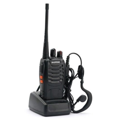 1pc Baofeng BF-888S / BF888s Walkie Talkie Walky Talky Handy Talky 16 chanel - Hitam