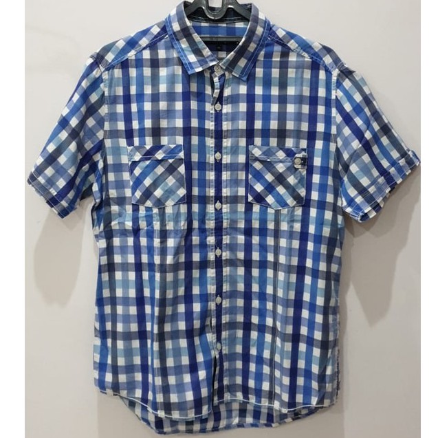 Kemeja / atasan pria / laki-laki Fake London - preloved