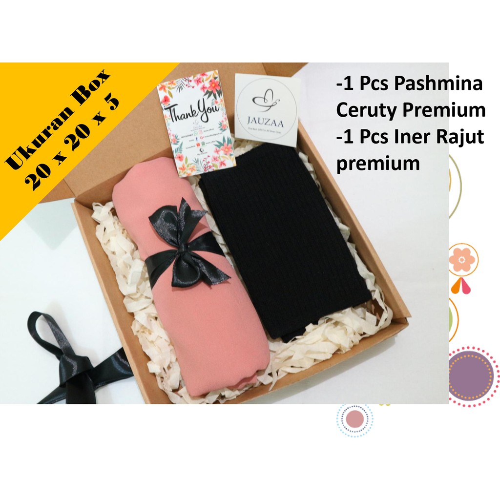 

Hamper/Kado/Wedding Kerudung Paket 1