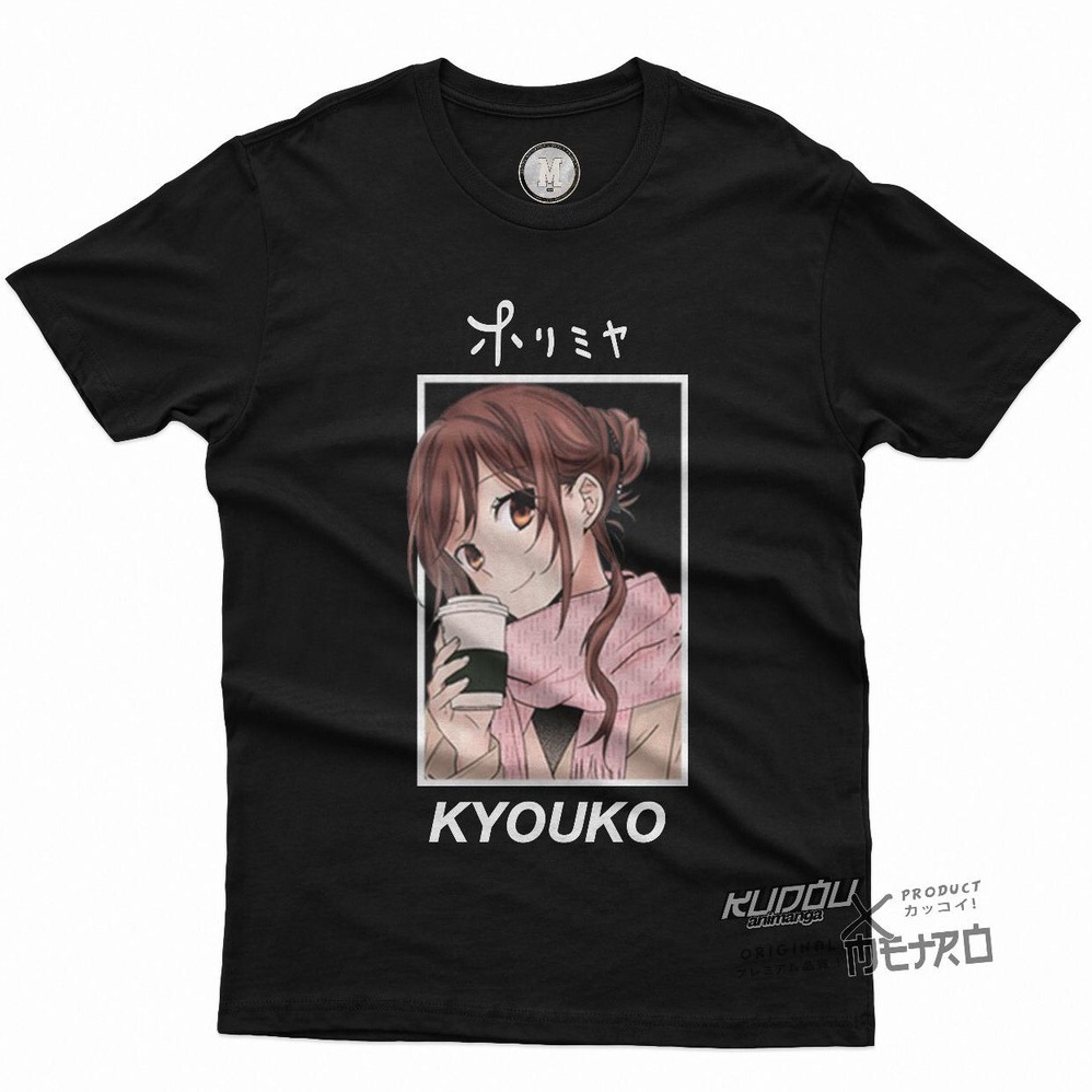 Tshirt Kyouko Hori Horimiya Kawaii Black Premium Quality