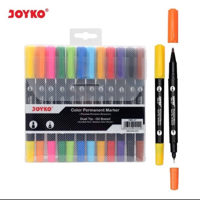 

Promo Bulan Ini Joyko Spidol Color Permanent Marker Pmc-27 Jk Berkualitas