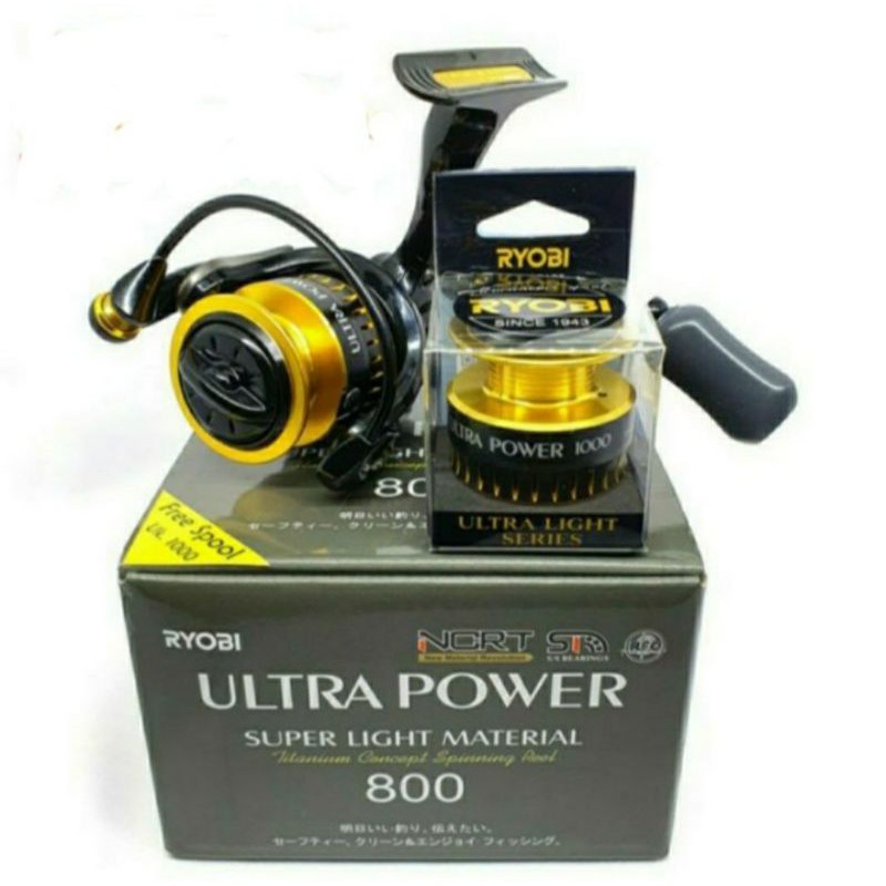 Reel Ryobi Ultra Power 800 - FREE SPOOL UK. 1000