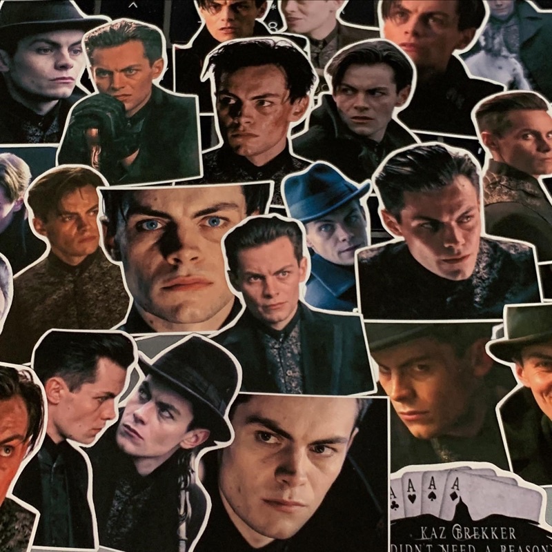 

kaz brekker stickers (six of crows) (shadow and bone)