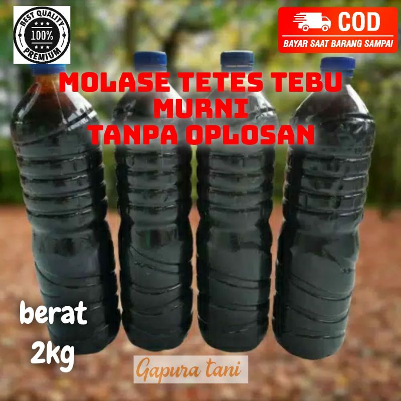 

molase tetes tebu murni tanpa oplosan isi 2 kg