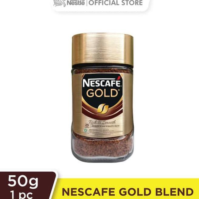 

9M75 Nescafé Gold Kopi Instan Kopi Hitam 50G Jar Hple