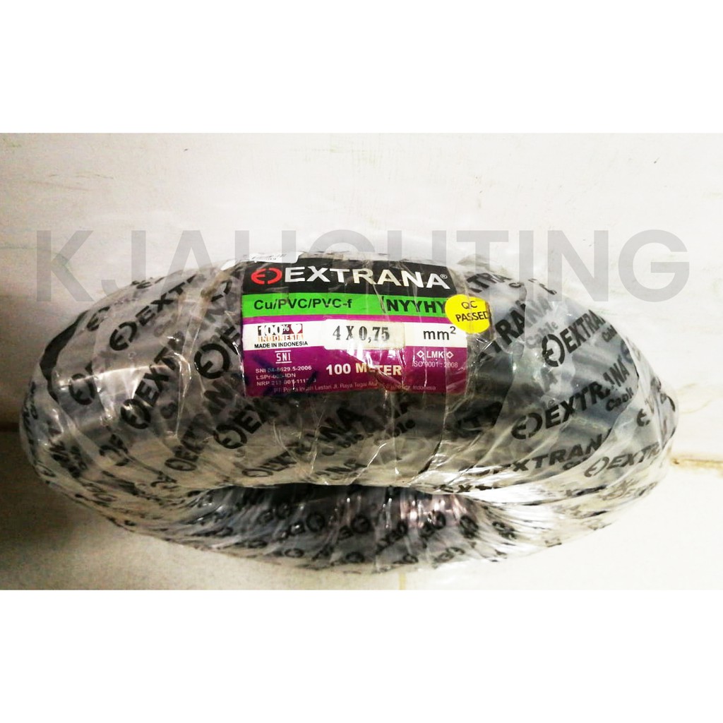 KABEL EXTRANA NYYHY 4 X 0.75 @100M 100M/ROLL