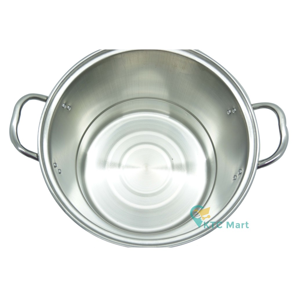 TAJIMA Panci Kukusan Stainless 26 cm TEBAL/ Dandang Masak/ Panci Sup