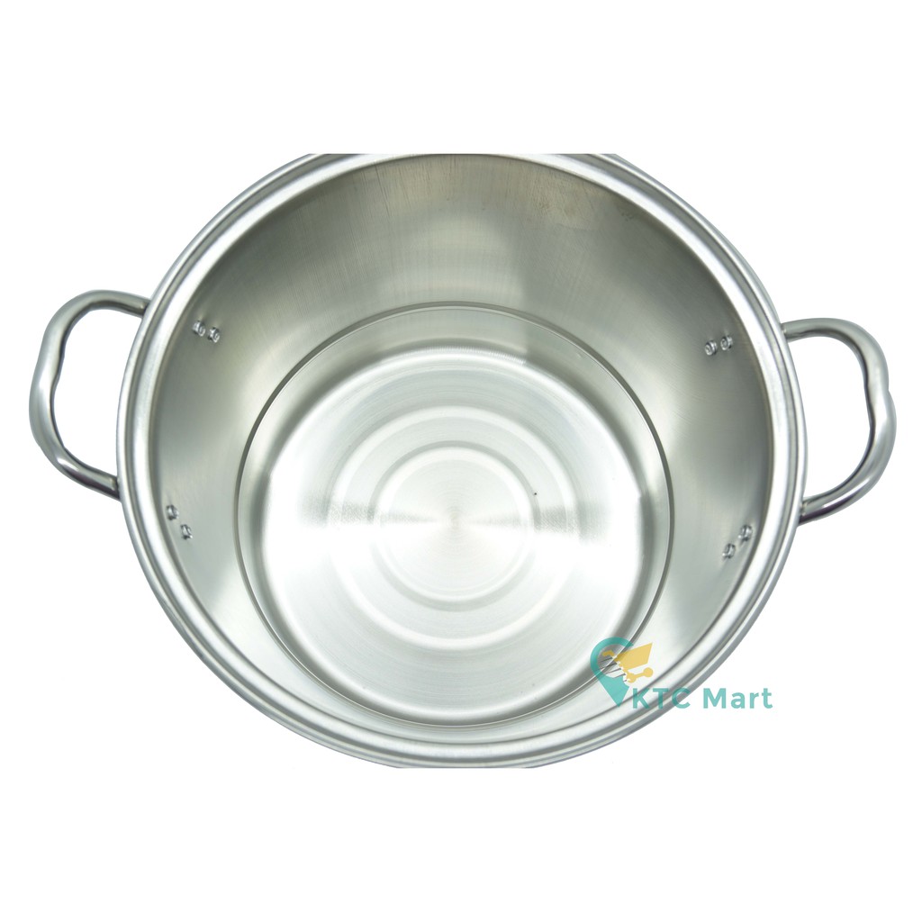 TAJIMA Panci Kukusan Stainless 28 cm TEBAL/ Dandang Masak/ Panci Sup