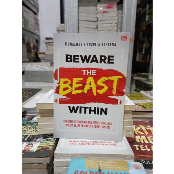 OBRAL BUKU MOTIVASI / PENGEMBANGAN DIRI / INSPIRASI / MARKETING / SETRUM WARSITO / TONI WENAS / MURAH ORIGINAL-BEWARE THE BEAST