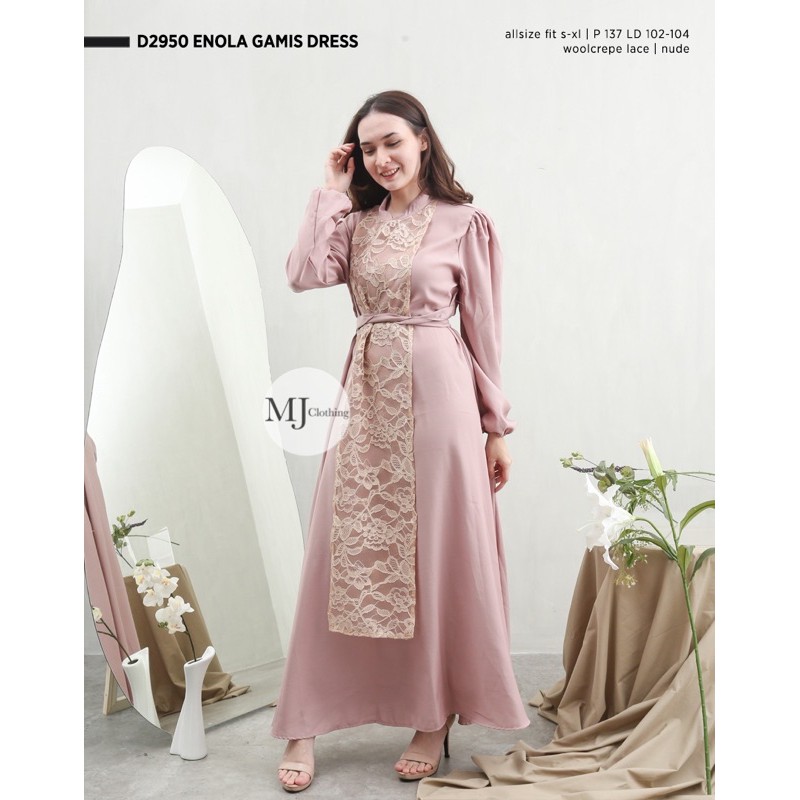 MJCLOTHING — ENOLA GAMIS DRESS