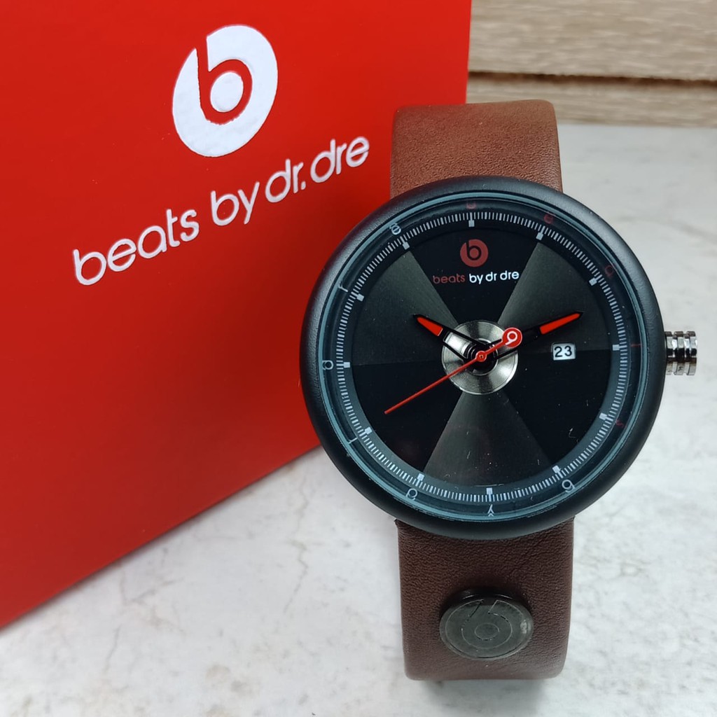 Jam Tangan Pria / Cowok Beats by Dr. Dre 7 Warna Leather Strap