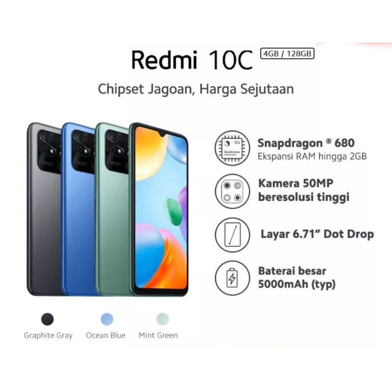 Redmi 10C 4/128GB