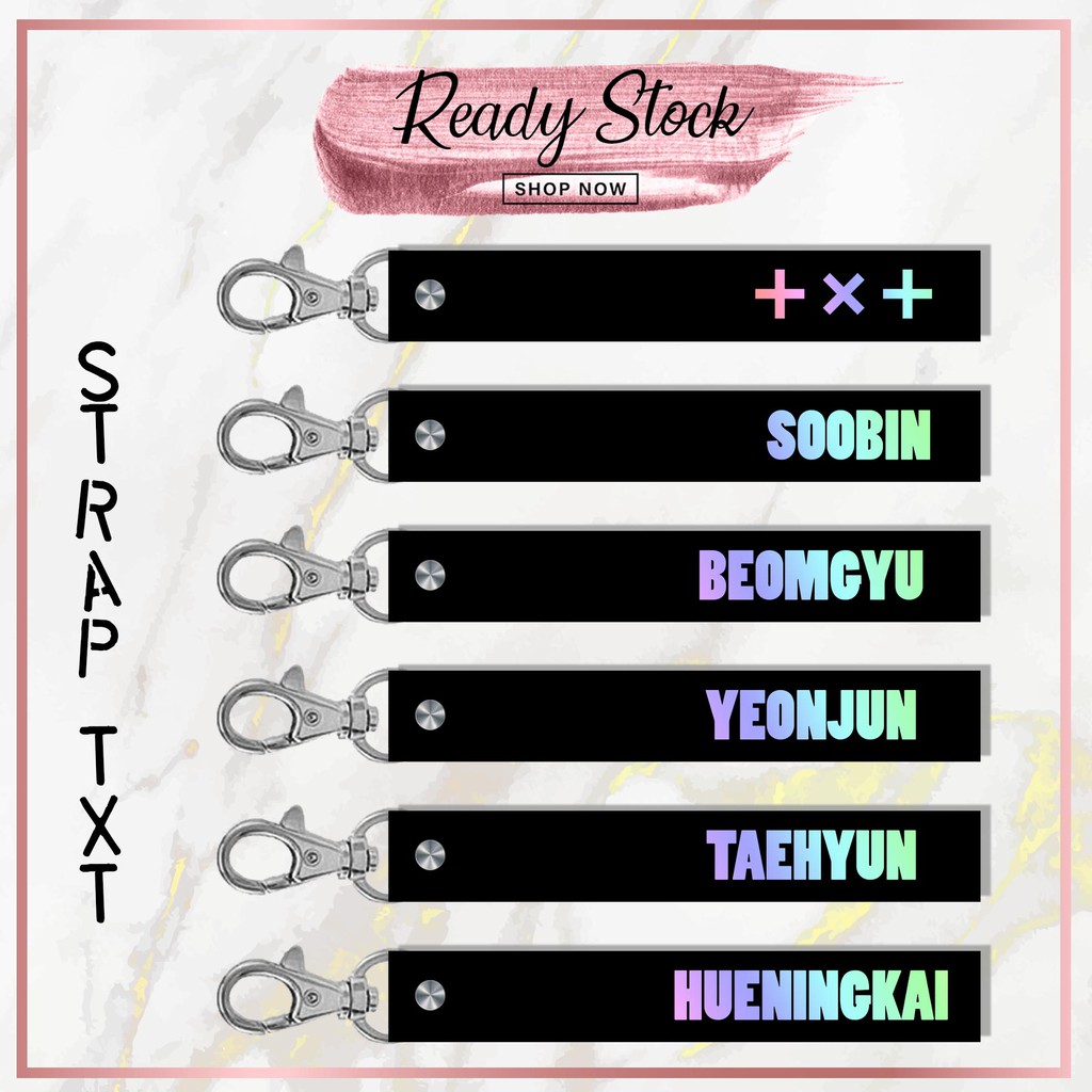 Strap TXT Kpop hueningkai soobin yeonjun big hit entertainment