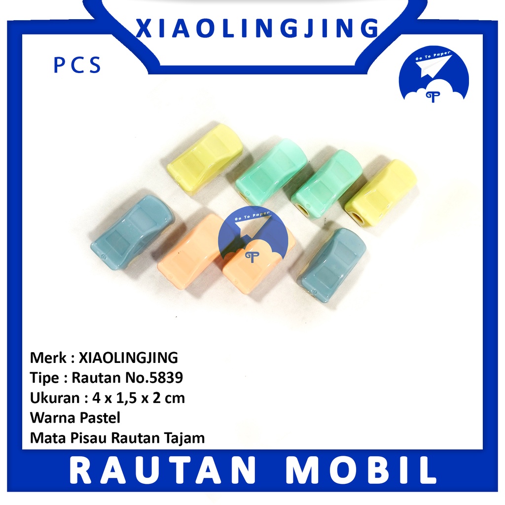 

XIAOLINGJING Rautan Pensil Mobilan Lucu Mini - Pcs