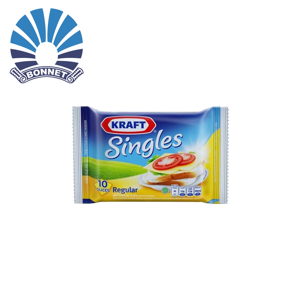 

Keju Kraft Singles Regular 8 slices