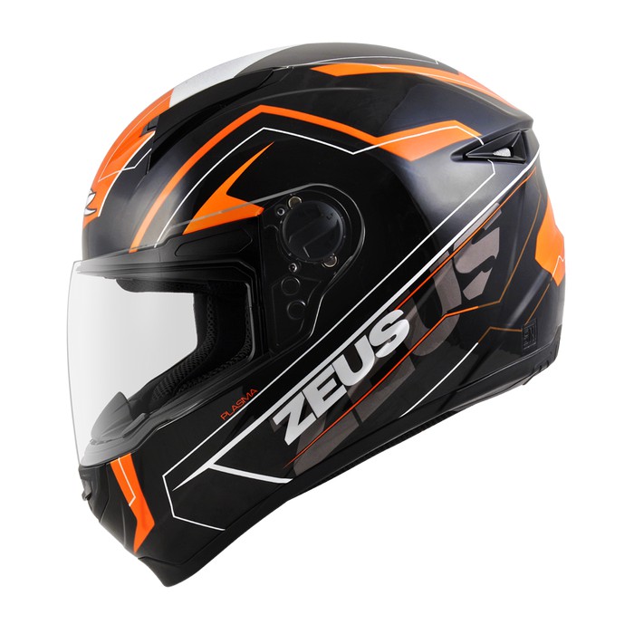 ZEUS ZS-811 PLASMA AL5 BLACK-ORANGE