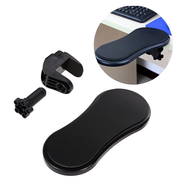 Sandaran Tangan Meja Kerja Komputer Arm Rest Pad - 91526 - Black