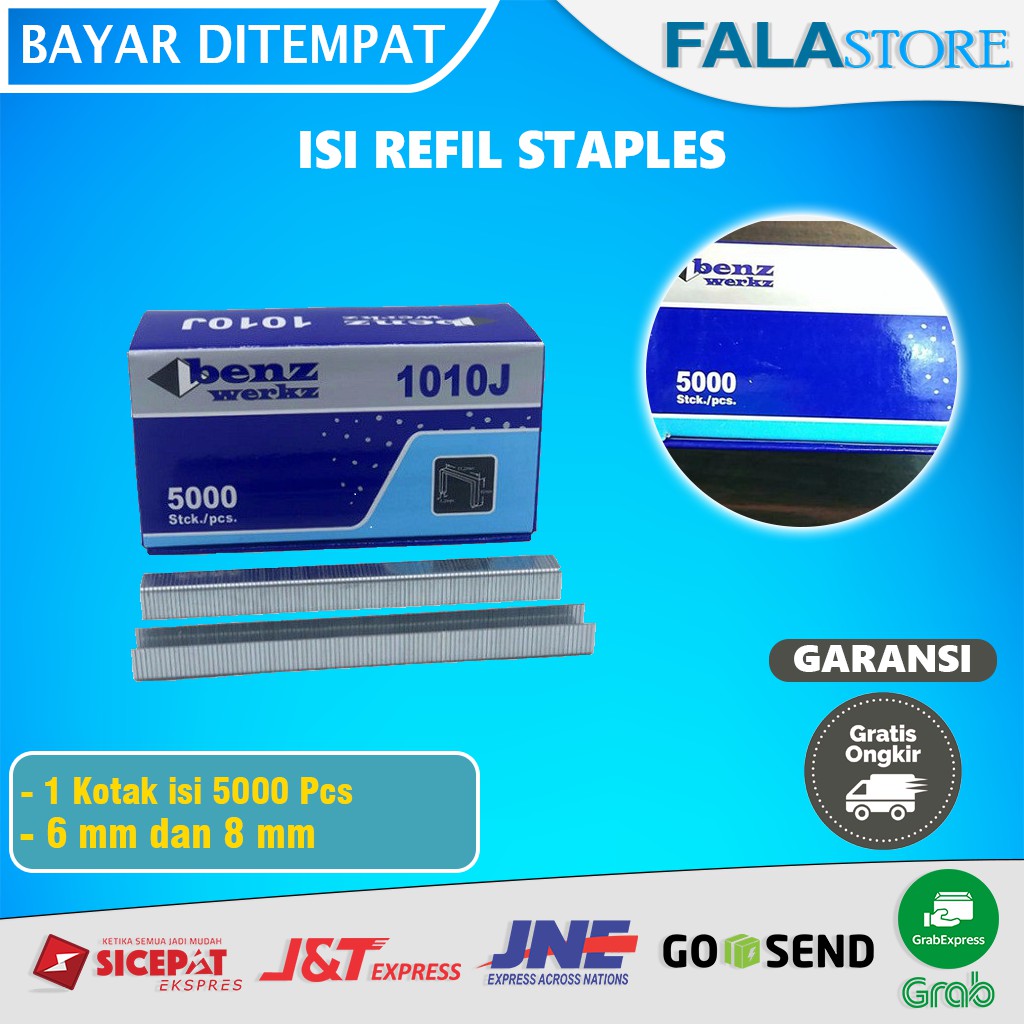 

Isi Staples Tembak 6mm 8mm Paku Tembak Angin Air Nailer Berkualitas Terjangkau